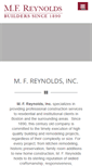 Mobile Screenshot of mfreynolds.com